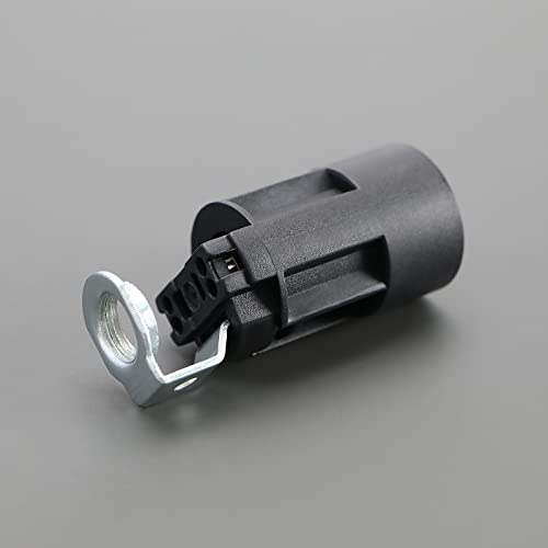 E14 Candle Bulb 250V 2A Plastic Lamp Holder Holder for Making Lamps, Chandeliers, Restoration, Lamp Holder (Pack of 6)
