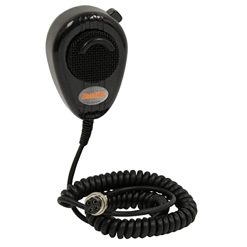 [Australia - AusPower] - RoadKing RK56B Black 4-Pin Dynamic Noise Canceling CB Microphone 