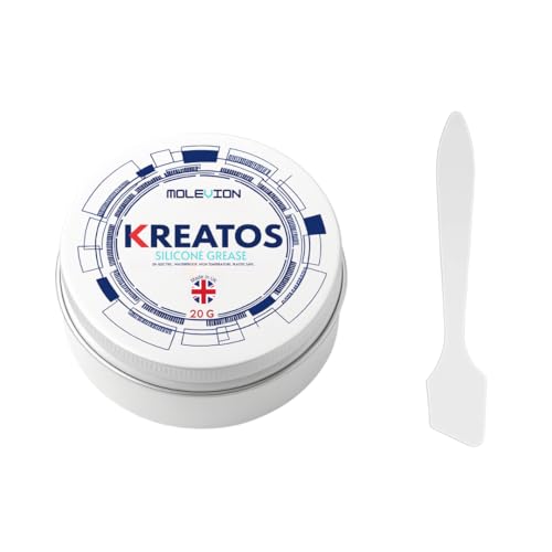 Kreatos 3D Printer Lube Kit - Silicone Grease (20 g) + Silicone Oil (50 ml)