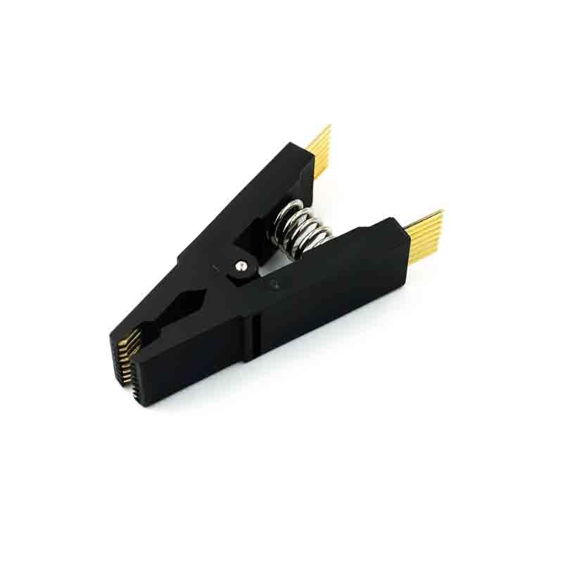 [Australia - AusPower] - 10Pcs SOP8 SOIC8 Programmer IC Testing Clip SOP8 SOP SOIC8 DIP8 DIP 8 Pin IC Test Clamp Without Cable 