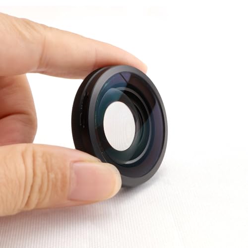 Coyktonty Wide-Angle Lens for DJI Osmo Action 6,HD Optical Glass with 2-Layer Coating 185° Ultra-Wide View Scratch-Resistant Lightweight