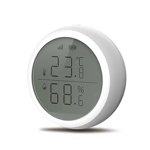 [Australia - AusPower] - Sone Smart One Zigbee Temperature Sensor with Display - Temperature & Humidity Sensor Zigbee 3.0 - LCD Thermometer & Hygrometer - Compatible with TUYA/Smart Life - with Alarm & XLSX Export 