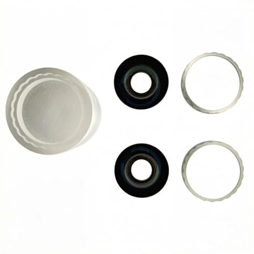 Koulele Replacement Camera Lens for Insta360 X5, Panoramic Camera, Black Glass Repair Part Accessories, 360 Degree Wide-Angle Lens with Anti-Reflective Multi-Layer Coating (Slivery(2-Pack)) Slivery(2-pack)