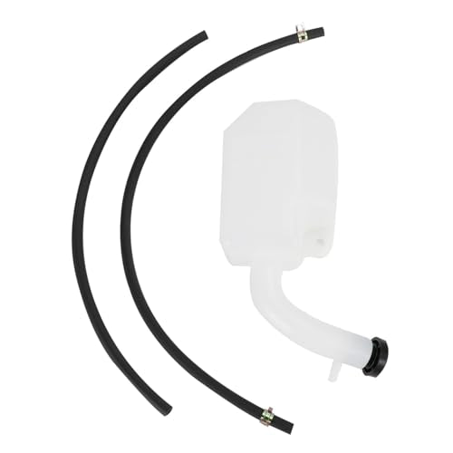 ATV Coolant Tank Bottle with Oil Hoses Water Coolant Tank 17910-07G00 for LTZ 400 LTZ400 2003-2008 ATVs Quad | Behälter- und Schlauchset,für Wartung des Kühlsystems,Flüssigkeitsführung und Reparaturarbeiten,Kühlwasser Tank für Quad