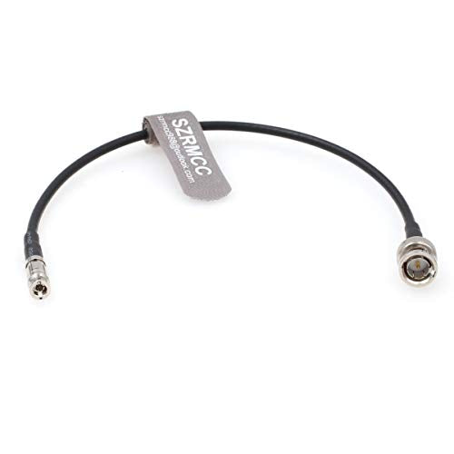 SZRMCC High Density HD Micro BNC to Standard BNC 12G-SDI UHD 4K Video Coaxial Cable (2m) 2m