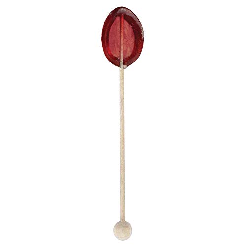Melville Candy Honey Spoons – Spoons & Lollipops on Wooden Ball Sticks – Gluten-Free, Made in USA Stirrers for Tea, Coffee, & Hot Beverages - Individually Wrapped (30-count) (Lavender) Lavender