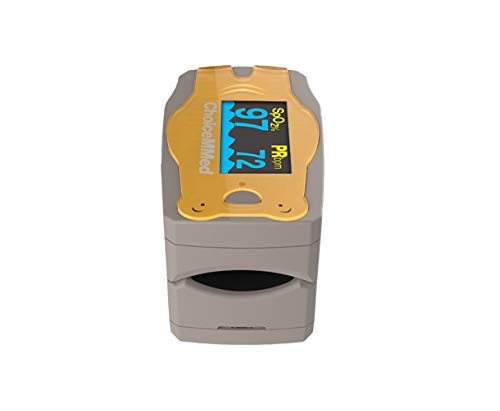 [Australia - AusPower] - ChoiceMMed Fingertip Pulse Oximeter, MD300C52, Oximeter for Fast Heart Rate and Oxygen Saturation Measurement (SpO2), Reliable and Durable Physiological Monitoring Device 
