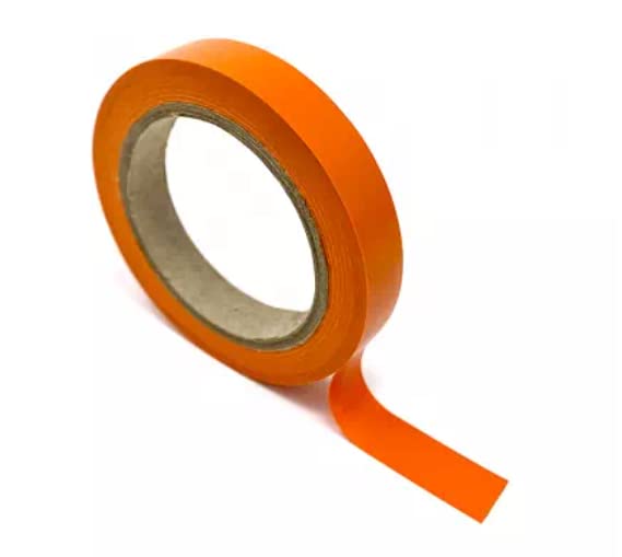 One Orange Roll Surgical Instruments Identification Marking Tape 3/8" Wide x 200" for Autoclaving Tools