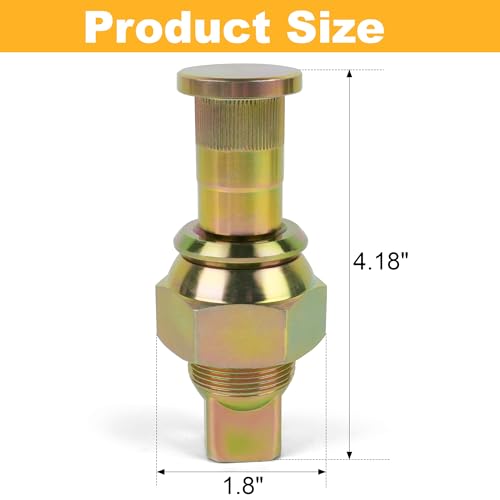 Camotokiit rear right wheel nuts and studs kit with lug nuts for vehicle wheel assembly