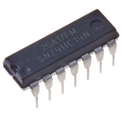 PENGLIN SN74HC14N 74HC14N Buffer Gates Pack of 20 | Hex Schmitt Trigger Inverters 2V to 6V IC DIP-14