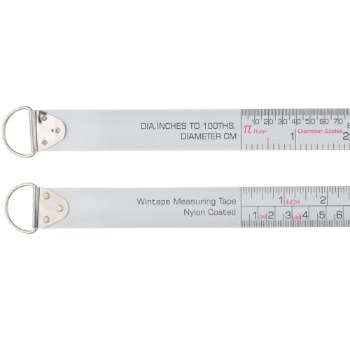 VAXATO Pi Diameter Circumference Tape Measure, 15/16-inch by 26FT/8M tape measure.