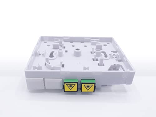 Elfcam - Fiber Optic Termination Point (GF-AP) FTTH, Fiber Optic Connector SC/APC (2 Optical Connectors) 2 Optical connector