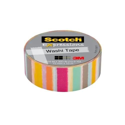 Scotch Expressions Washi Crafting Tape: 0.59 in. x 393 in. (Iridescent Purple)