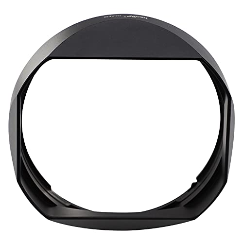 Haoge Metal Square Lens Hood Bayonet for Fujifilm XF50mm F1.0 R WR, Fuji 50mm F1 Hood Shade with Metal Front Cap