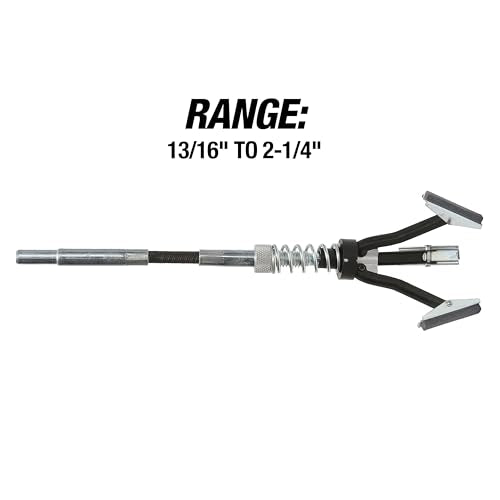 OEMTOOLS 25028 adjustable brake cylinder hone, medium-grit flex hone with 13/16 to 2-1/4 inch range