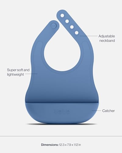 Lalo Starting Solids Kit, 4-Piece Non-Toxic Silicone Baby Feeding Set Oatmeal