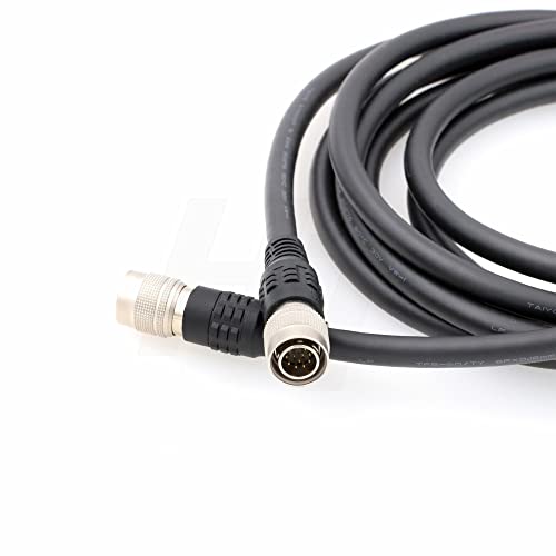 HangTon 12 Pin Hirose Male to Female Cable for Sony XC DXC CCXC Hitachi Panasonic GP Camera, 12V DC Power Video HD VD 10m