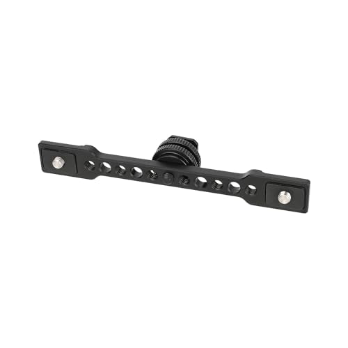 CAMVATE Bar Arm with Dual 1/4"-20 Camera Screw Mount & Shoe Adapter - 3483