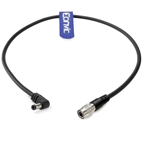 2.5mm DC Power to Hirose 4 Pin Male Cable for Lectrosonics Receivers Lectrosonics PS12…