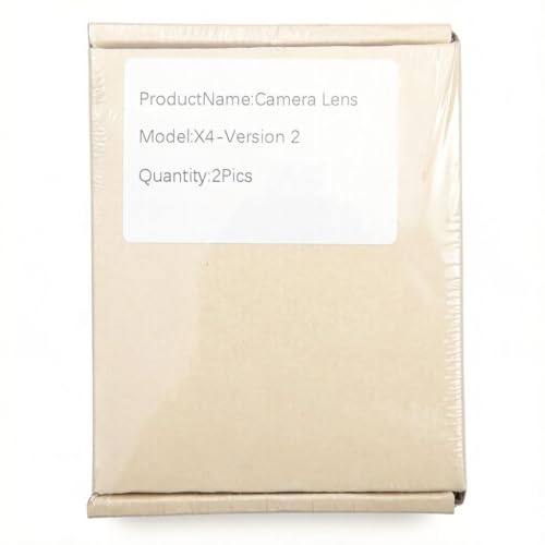 Koulele Replacement Lens for New Insta360 X4 or X3 Action Camera Lens Repair Part (X4-version1-1pic) Ver1-1 Pic