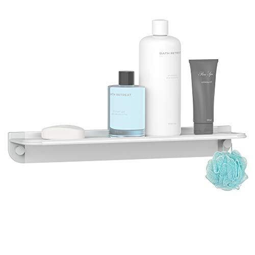 Better Living Products 11630 GLIDE Shower Shelf, Grey