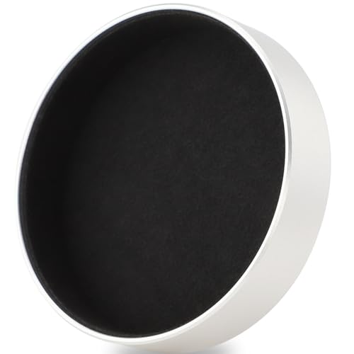 Haoge Metal Front Lens Cap Cover for Leica Q3 Q3 43 Q2 Q Type 116 Type116 Digital Camera Black Silver Cap-LQ-N-W Silver Cap for Q/Q-P/Q2/Q3/Q3-43