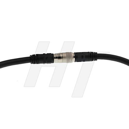 HangTon Extension Cable 12 Pin Hirose Male to 12 Pin Female for Sony Camera (1m) 1m