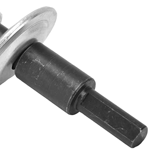[Australia - AusPower] - Pissente Drill Arbor Adapter, 8.3mm Shank, M8 x 1.25 Thread, Hand-Tightened, Includes Adapter, Nut, 2 Washers 