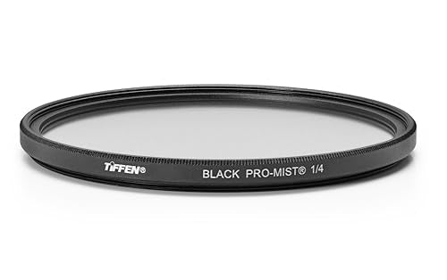 Tiffen 58mm Black Pro-Mist 1/4 Cinematic Diffusion Lens Filter Density 1/4