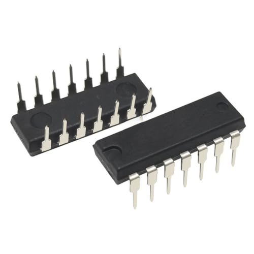 SN74HC14N Hex Schmitt Trigger Inverter IC DIP-14 (Pack of 20) | 2V-6V operating voltage, high-speed CMOS logic block for electronics projects and repairs