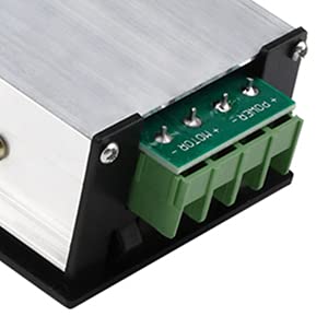[Australia - AusPower] - Aideepen PWM DC Motor Speed Controller, DC 6-60V 12V 24V 36V 48V 30A Speed Adjustable Stepless Governor Regulator, Motor Speed Controller With Rotating Button 