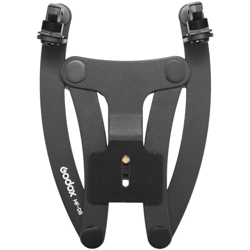 Godox MF12 Compact Camera Flash Bracket for Dental Flash System, Godox MF-DB Bracket for MF12 Flash Black