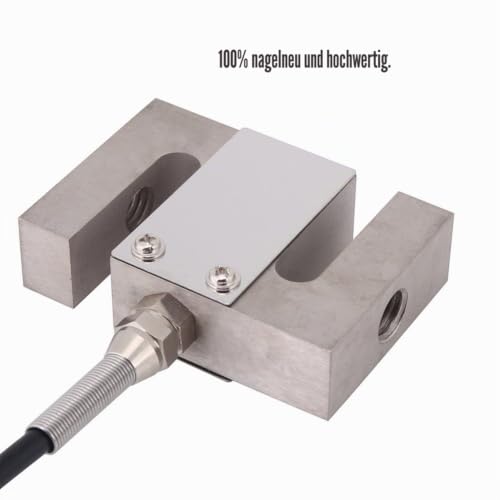 Load Cell Sensor Weighing Sensor Portable Weight Sensor Scale Sensor Weighing S Bar Precision 50/100/300/2000 kg for Container Weight High Pressure Weighing Technology (100 kg) 100 kg