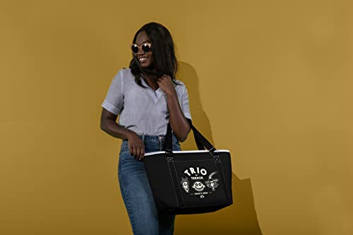 PICNIC TIME Disney Nightmare Before Christmas Lock, Shock, Barrel Topanga Tote Cooler Bag, Soft Cooler Bag, Picnic Cooler, (Black) Disney Nightmare Before Christmas Lock, Shock, Barrel - Black