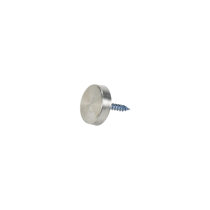 [Australia - AusPower] - Mirror Screws Cap Cover Nails Stainless Steel 19mm/0.75" Dia - 20pcs 