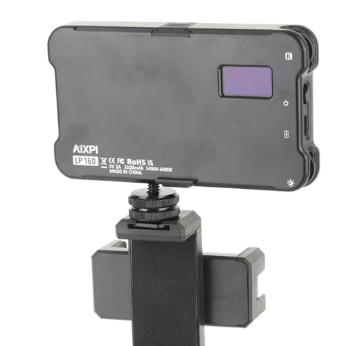 Clip Fill Light with CPL Polarized Lens for Phone Photography