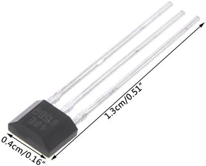 [Australia - AusPower] - 10Pcs Hall Element 49E Oh49E Ss49E Linear Sensor Hall Sensor Industrial Electrical Magnetic Detector 