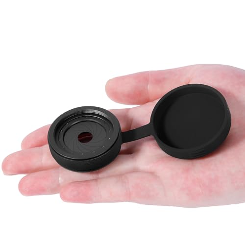 Adjustable Iris Aperture Diaphragm Filter Pack M30 to M37 Iris Aperture Diaphragm Adapter Optical Diaphragm 1.5-26mm Lens Module Adapter Ring PVS-14 PVS 14 (Adjustable Iris PVS14) Adjustable Iris PVS14