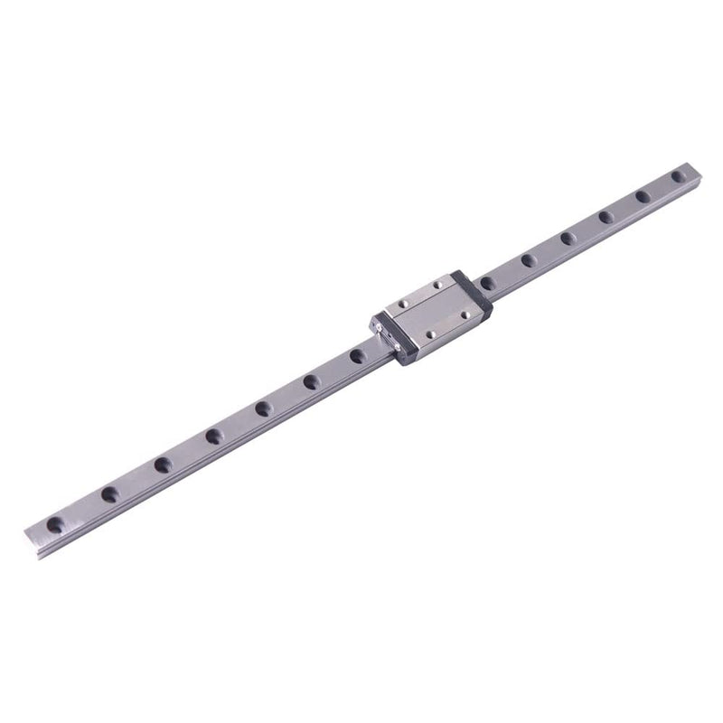 [Australia - AusPower] - Linear Rail Guide MGN9H 250mm miniature Linear Sliding Guideway with 1PCS Linear Sliding Block for CNC Machine and 3D Printer 1 