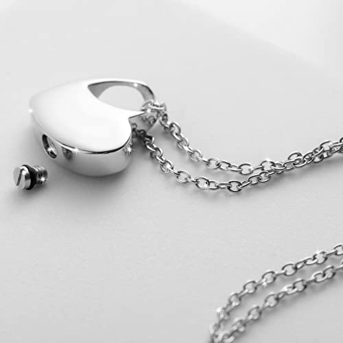 Decor Urns 3 Pack Cremation Jewelry for Ashes Heart Urn Necklaces for Ashes, Urn Locket for Ashes Memorial Urn Jewelry Waterproof Keepsake Pendant with Funnel Kit & Bag