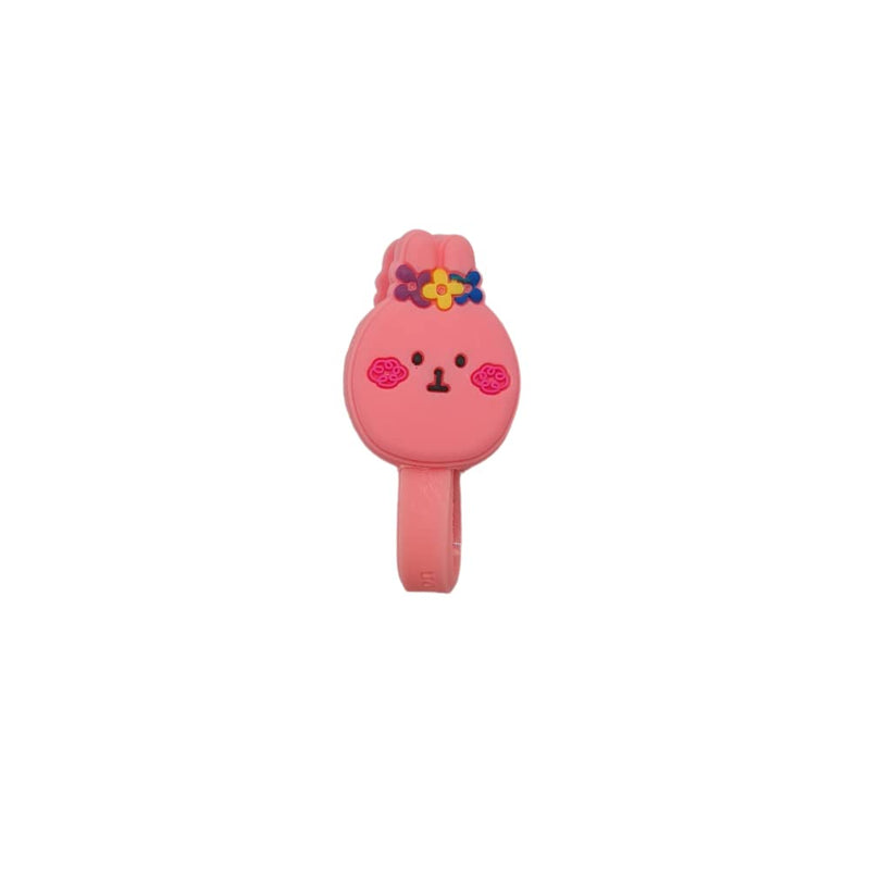 [Australia - AusPower] - Stethoscope Charms Clip - Medical Gift Baby Bear Flowers, Pink 