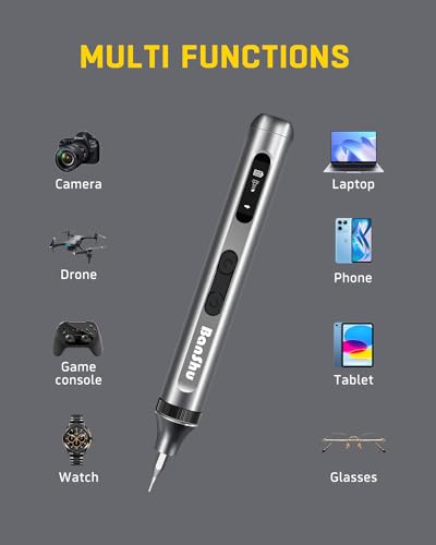 Banshu Mini Electric Screwdriver 52-in-1 precision screwdriver set with interchangeable bits