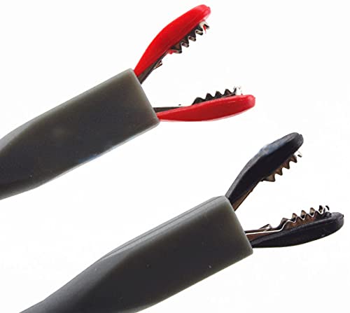 [Australia - AusPower] - KCH Alligator Clips / Test Probe Clamp, Grey 