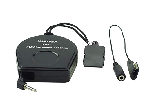 [Australia - AusPower] - AN-80 Shortwave Reel Antenna FM SW External Antenna Whip Antenna to Improve Signal Reception Suitable for FM SW Radio Small 