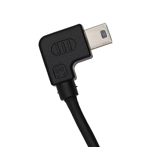 Replace for DJI Ronin-S Camera Control Cable for Canon 6D2, 5D3, 80D, 6D, 800D, 70D, 77D, 200D (MCC to Mini) Elbow