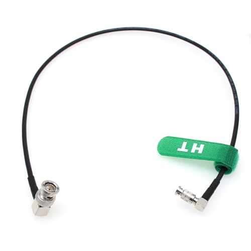 HD 3G 6G SDI Video Cable for Blackmagic Video Assist 4K 5" Monitor, Micro Studio Camera 4K G2 DJI Lightbridge 2, Micro BNC to BNC Male 60cm