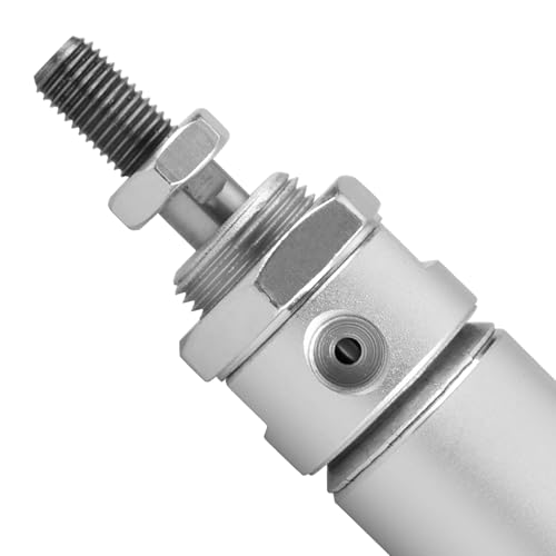 Heschen Pneumatic Slim Air Cylinder, MAL 32-150, PT1/8'' Port, 32mm Bore, 150mm Stroke, Double Acting