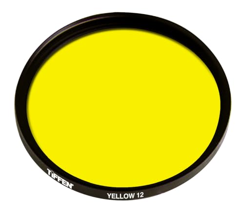 Tiffen 67mm Yellow 12 Camera Lens Filter for Black & White Photography