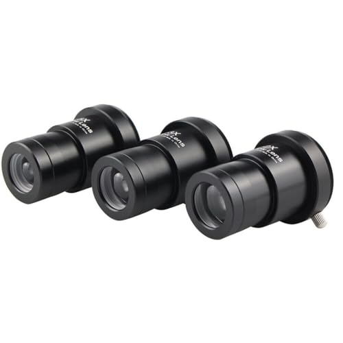 3 Pieces 1.25 inch Astronomical Telescope Barlow Lens 2X 3X 5X Eyepiece Lens Telescope Eyepiece Kit