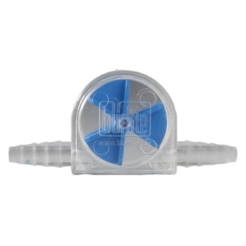 Bürkle SAN Flow Indicator for 6 mm-11 mm Inner Hose Diameter, Transparent (Pack of 2) Transparent (clear) 88mm x 40mm x 15mm (Packung mit 2)